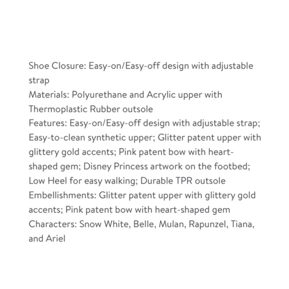 Disney Princess Character Shoes - Picture 5 of 10